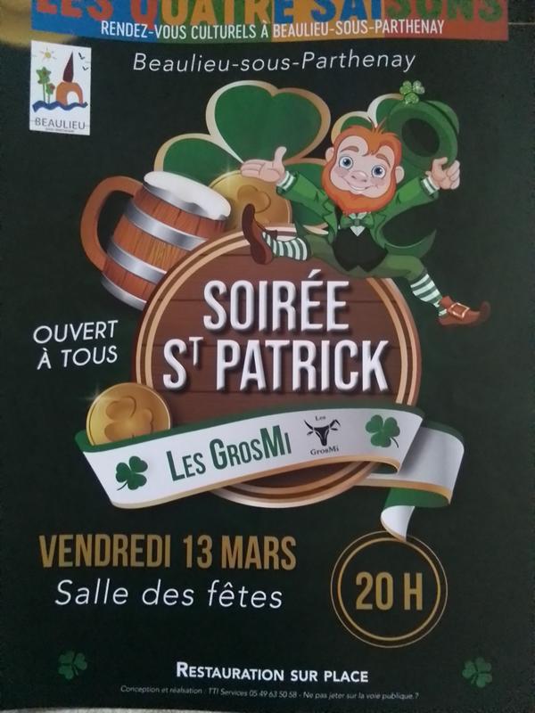 Soirée St Patrick