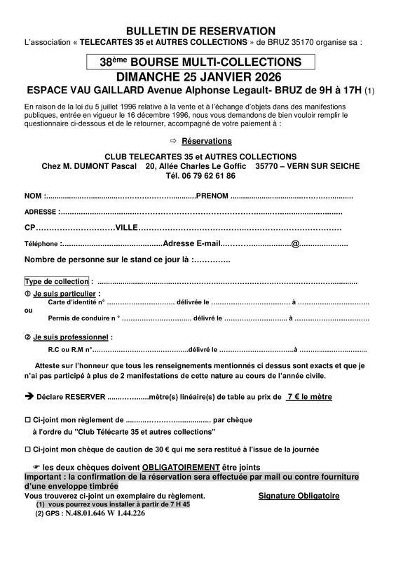38 ème bourse multi-collections