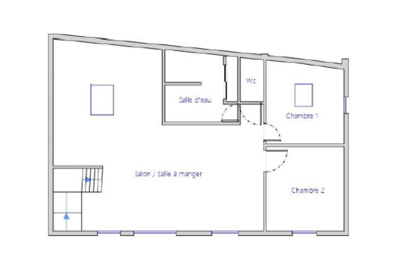 Appartement - 60 m² - 3 pièces