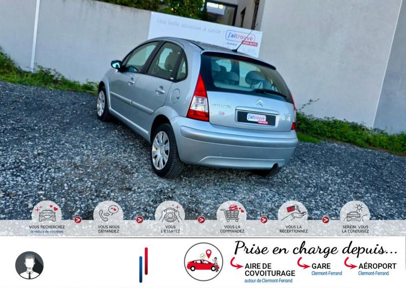 Citroën C3 Edition Exclusive*Véhicule sous garantie 6 mois*feu et essuie glace auto*Kit de distribution Ok*Dernier entretien Ct Ok*Climatisation*Autoradio*Vitres électriques*Prise 12v*Roue secours*Abs*Esp