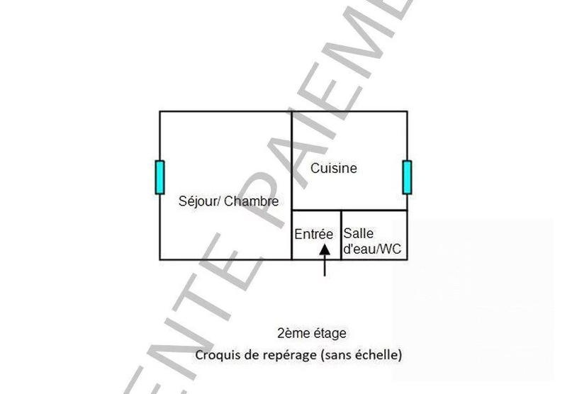 Appartement - 30 m² - 2 pièces