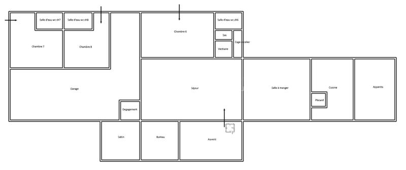 Maison - 500 m² - 14 pièces