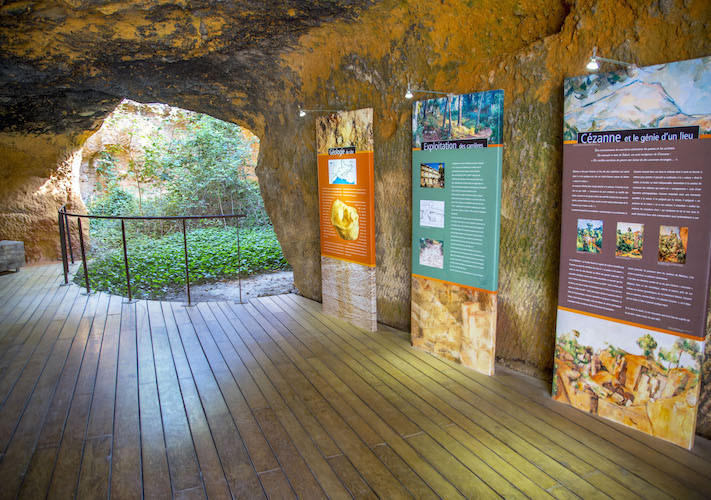 Les Carrières de Bibémus et Cezanne