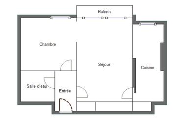 Viager - Appartement - 52 m² - 2 pièces