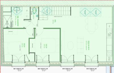 Loft - 67 m² - 3 pièces