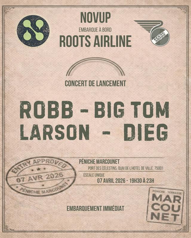 Roots Airline x Novup : Vol 001