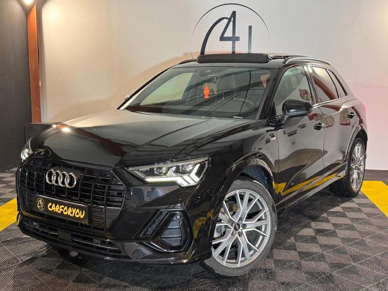 Audi Q3 35 Tdi s-Line 2.0 s-Tronic 7 150ch Boîte auto Toit ouvrant, Caméra de recul, Sièges chauffants