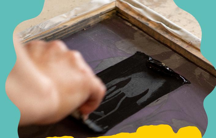 Atelier Sérigraphie et collage Peanuts