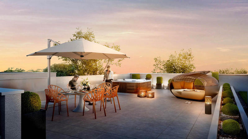 Appartement - 110 m² - 4 pièces