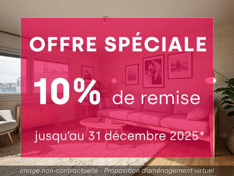 Appartement - 62 m² - 3 pièces