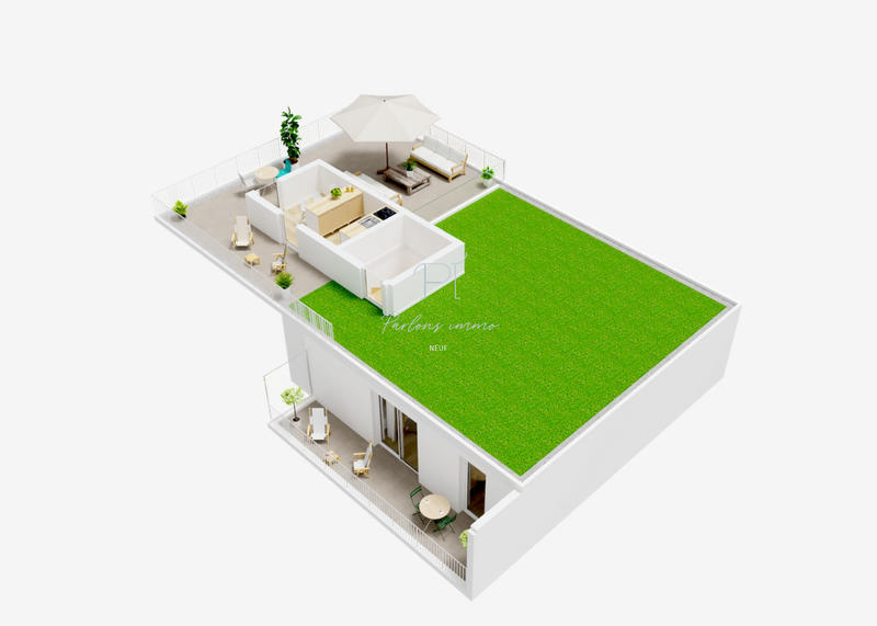 Appartement - 87 m² - 5 pièces