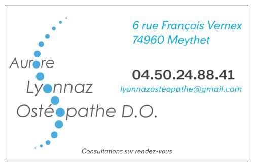 Aurore Lyonnaz Ostéopathe D.O.