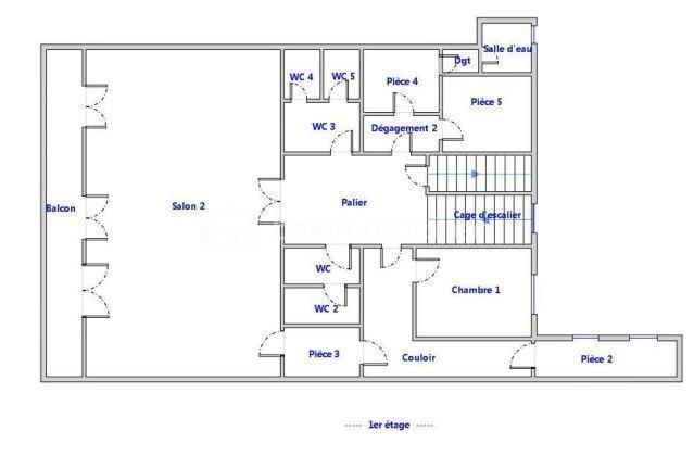 Immeuble - 410 m² - 12 pièces