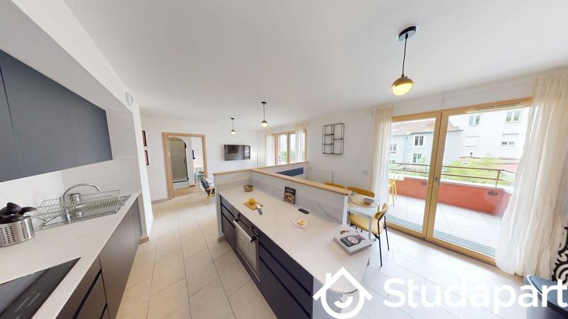 Chambre - 16 m² - 1 pièce