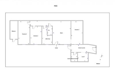 Immeuble - 200 m² - 1 pièce