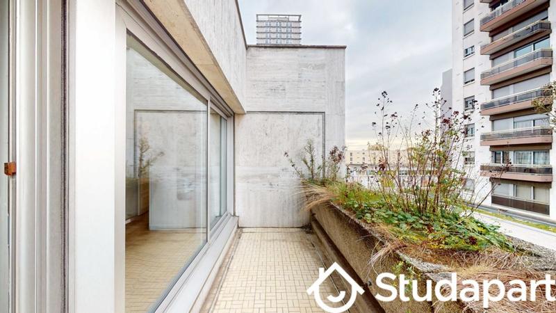 Chambre - 9 m² - 1 pièce