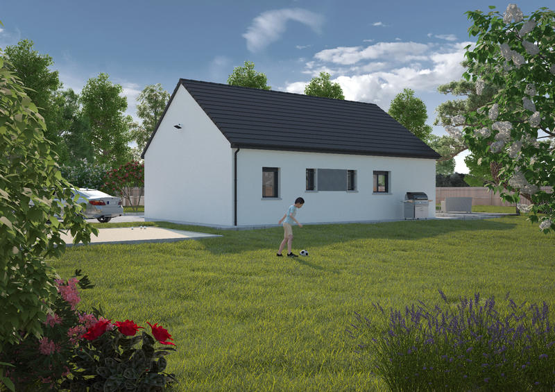 Maison - 85 m² - 5 pièces