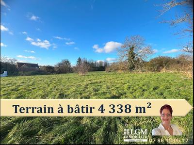 Terrain constructible - 4 338 m²