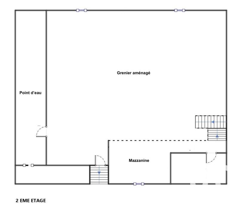 Maison de ville - 142 m² - 5 pièces
