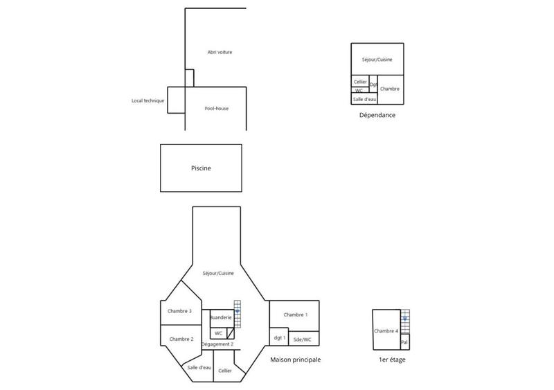 Villa - 240 m² - 8 pièces