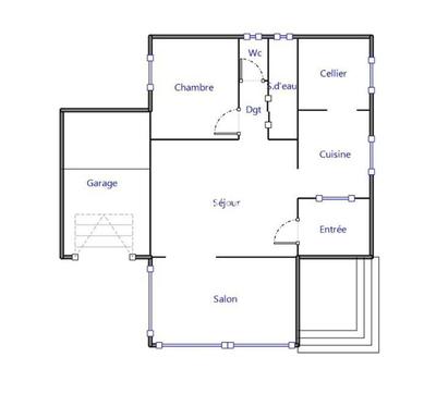 Maison - 71 m² - 3 pièces