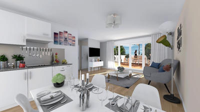 Appartement - 85 m² - 4 pièces