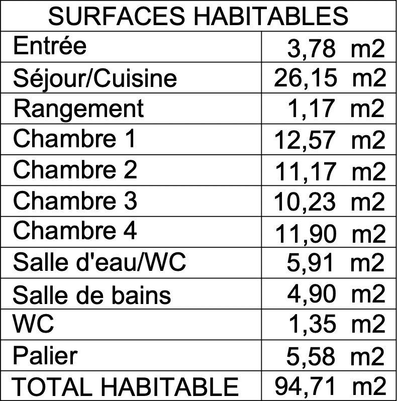 Maison contemporaine - 95 m² - 5 pièces
