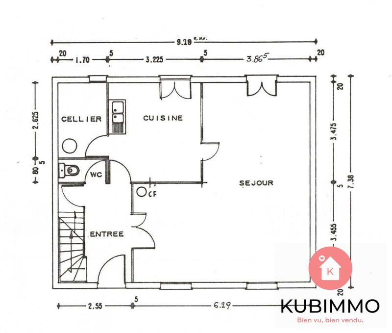 Maison traditionnelle - 101 m² - 5 pièces