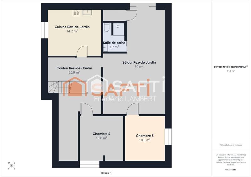 Maison - 171 m² - 7 pièces