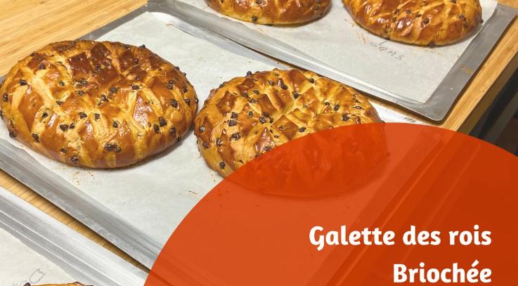 Atelier - Galette des rois briochée