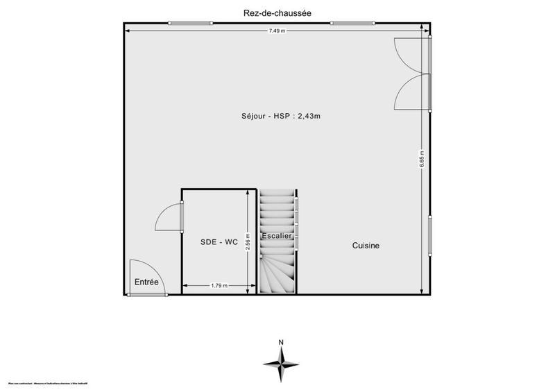 Duplex - 87 m² - 3 pièces