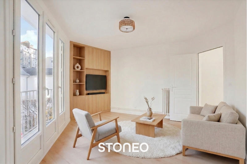 Appartement ancien - 72 m² - 4 pièces