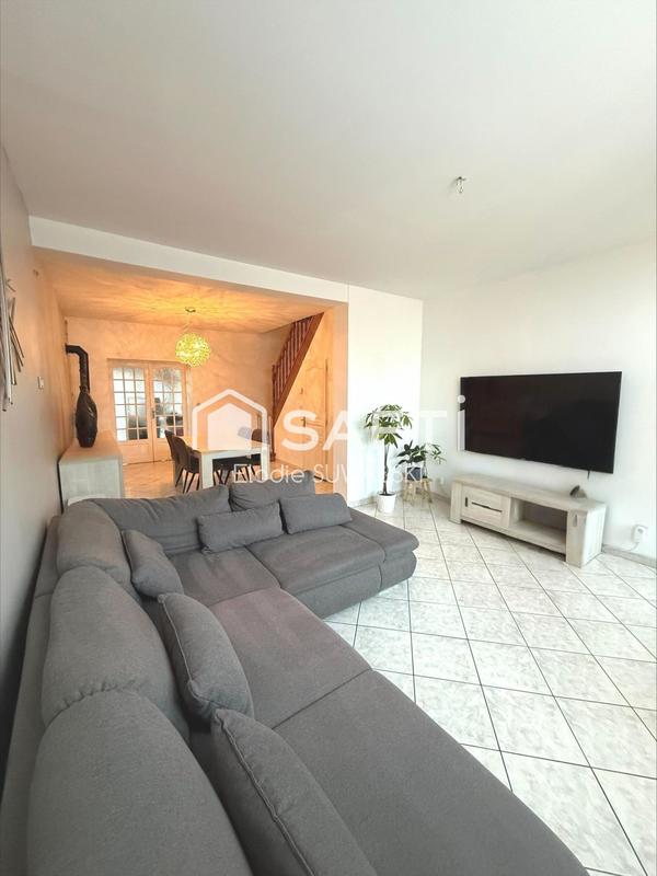 Maison de ville - 117 m² - 5 pièces