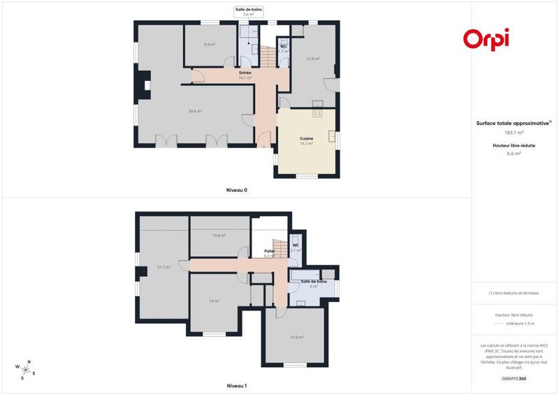 Maison - 167 m² - 5 pièces
