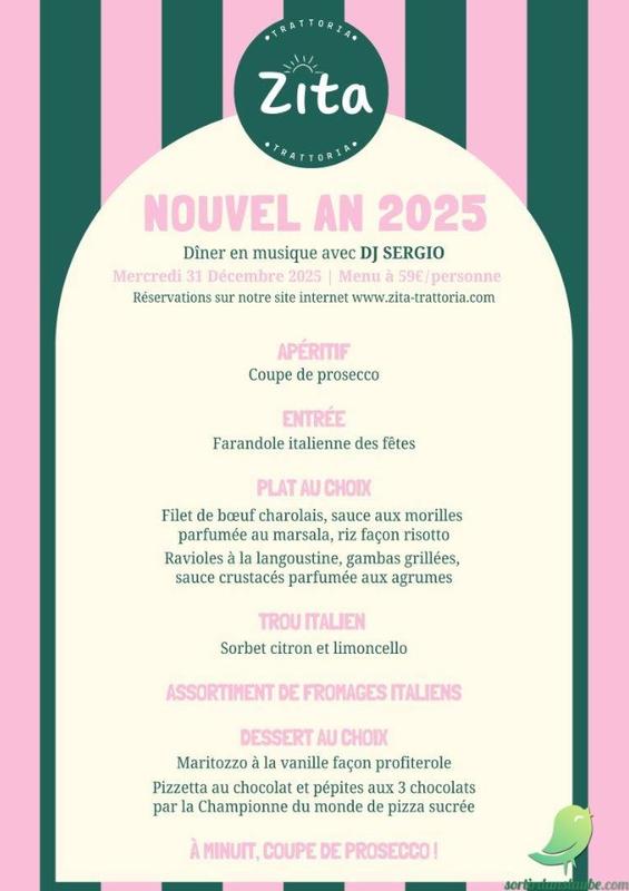 Nouvel An 2025 au Zita de Romilly-sur-Seine