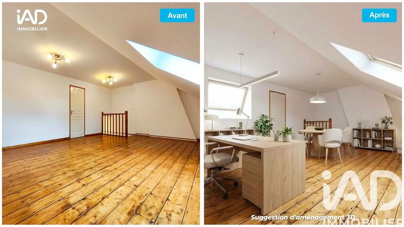 Maison de ville - 90 m² - 4 pièces