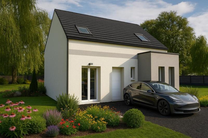 Maison - 90 m² - 6 pièces