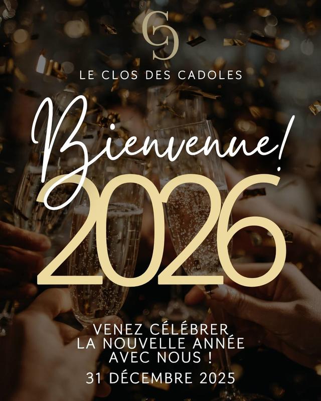 Menu du Nouvel An au Clos des Cadoles