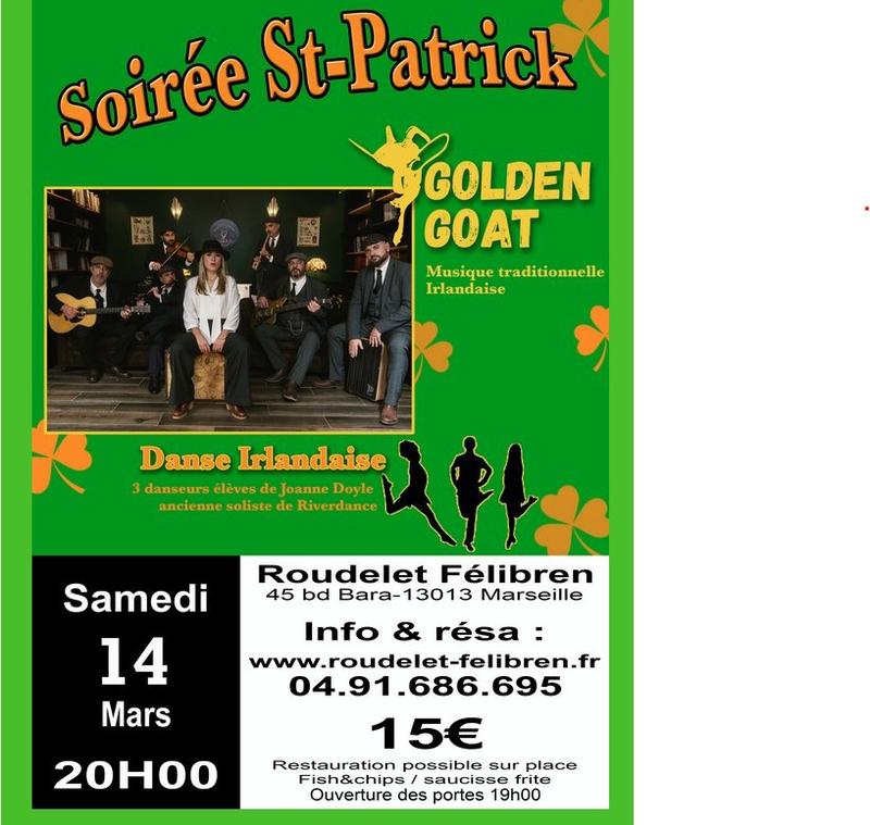 Saint Patrick au Roudelet Felibren