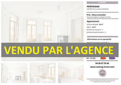 Appartement - 65 m² - 2 pièces