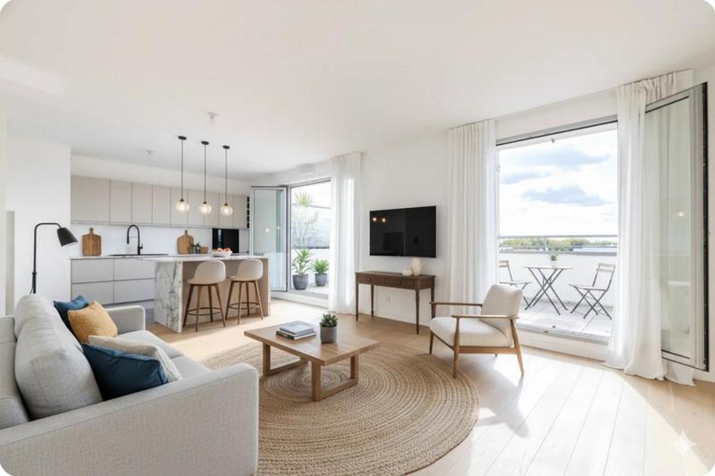 Appartement - 59 m² - 3 pièces