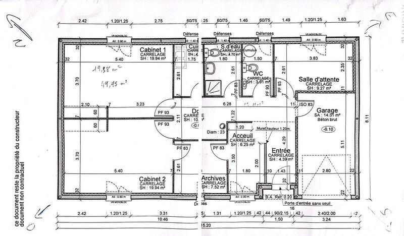 Maison - 105 m² - 4 pièces
