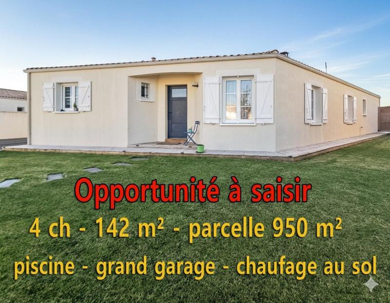 Maison - 142 m² - 6 pièces