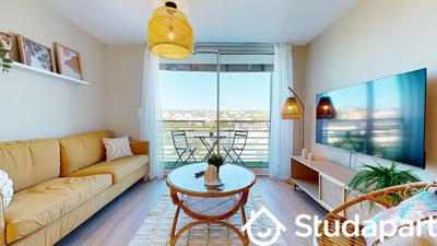 Chambre - 12 m² - 1 pièce