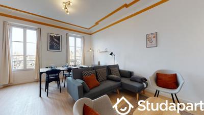 Chambre - 9 m² - 1 pièce