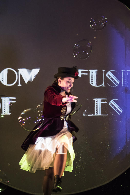 La dompteuse de bulles