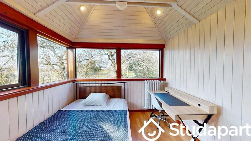 Chambre - 56 m² - 1 pièce