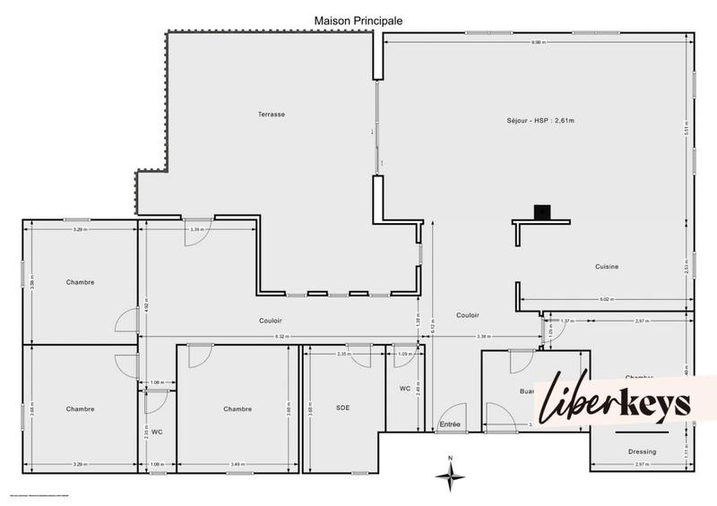 Maison - 225 m² - 7 pièces
