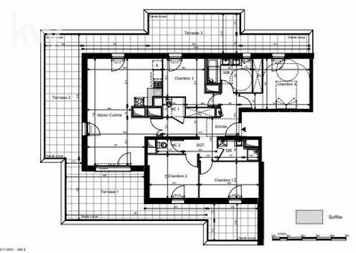 Appartement - 103 m² - 4 pièces