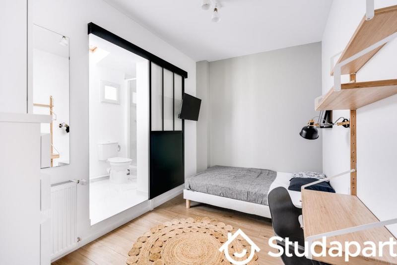 Chambre - 20 m² - 1 pièce